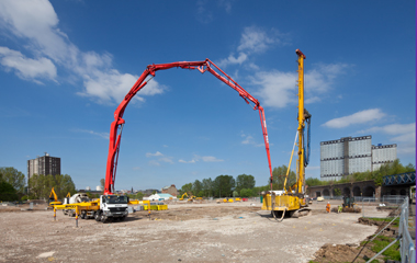 Machinery onsite marks the start of construction at Laurieston